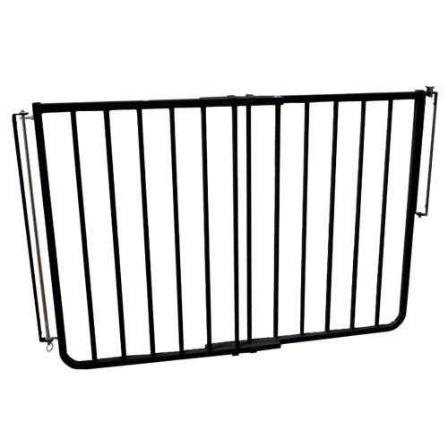 Cardinal Gates Stairway Special Safety Gate 42.5-in x 29.5-in Hardware Mounted Black Metal Safety Gate