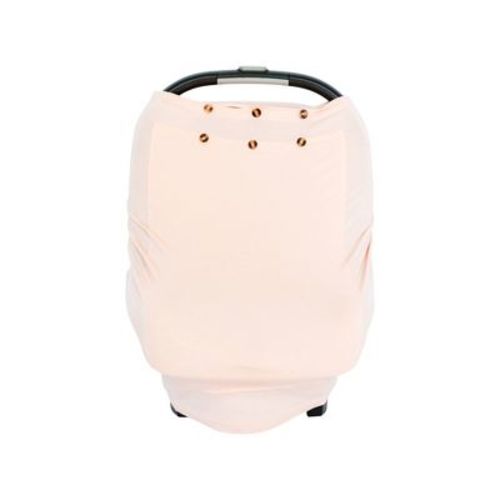 Snuggle Shield LUXE Protection Rayon from Bamboo Multi Use Antimicrobial Air Filtering Infant Car Seat/Nursing Cover - Pink