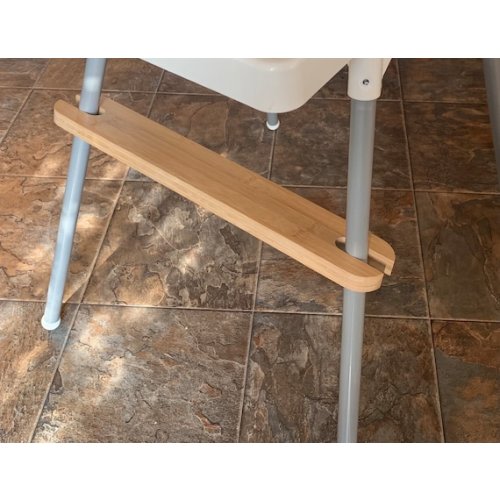 ALMOST PERFECT SALE: Ikea High Chair Bamboo Footrest - Etsy