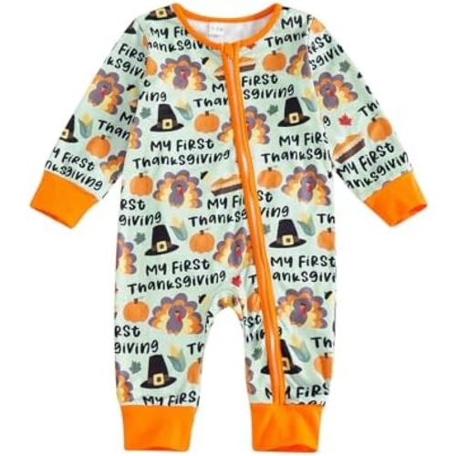 Newborn Baby Girl Boy Halloween/Thanksgiving/Christmas Outfit