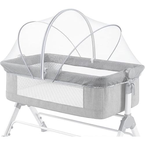 Orzbow Bassinet Cover for Cats - Breathable Mosquito Net Cover, White