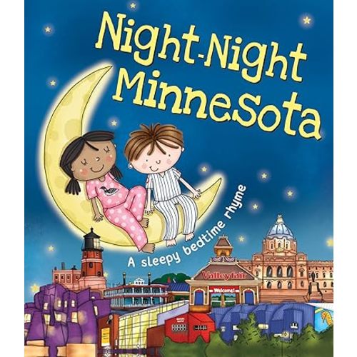 Night-Night Minnesota: A Sweet Goodnight Board Book for Kids and Toddlers Board book – October 4, 2016