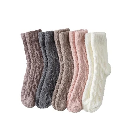 Fluffy Fuzzy Sock, Plush Sleeping Slipper Socks for Women | Warm & Cozy, Soft Warm