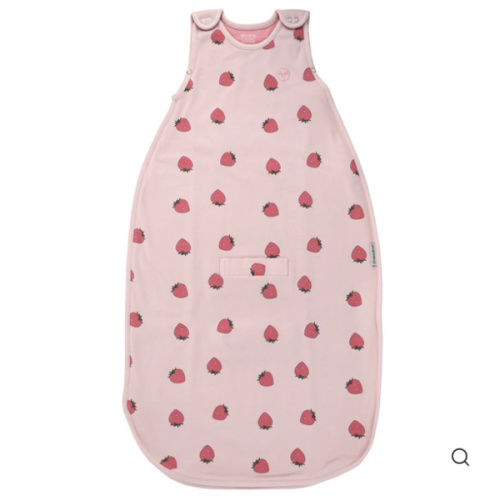 4 Season® Ultimate Baby Sleep Bag, Merino Wool & Organic Cotton, Strawberry