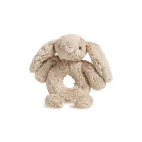 JELLYCAT 'Bashful Bunny' Grabber Rattle
