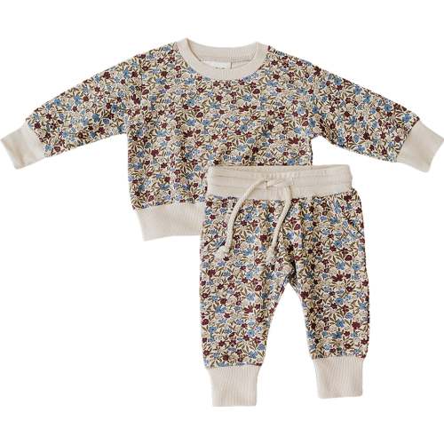 Desert Floral French Terry Set – Mebie Baby