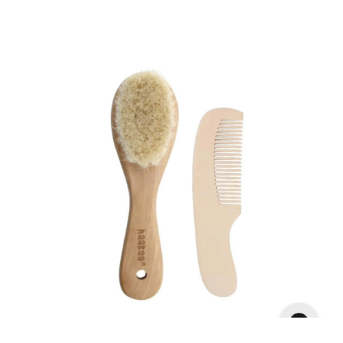 Haakaa Goat Baby Brush & Comb Set | Baby Care | Haakaa