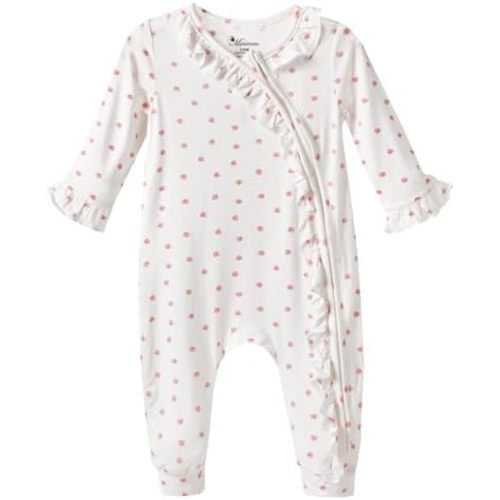 Baby Modal Jumpsuit Long Sleeves Footless Romper Winter Outfit for 0-24 Months