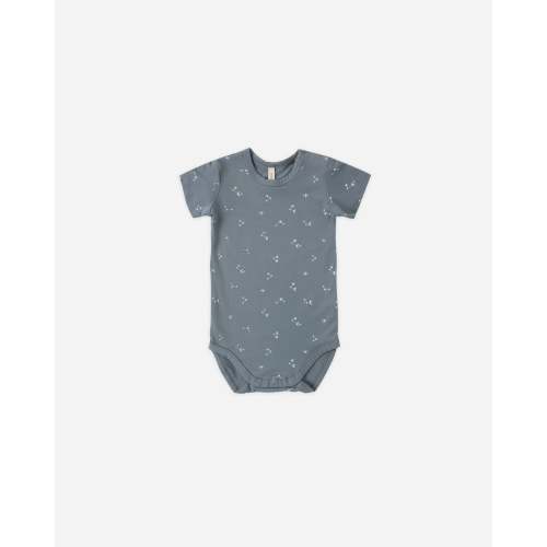 Bamboo Short Sleeve Bodysuit Starlight