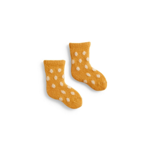 lisa b. wool cashmere baby socks | dot