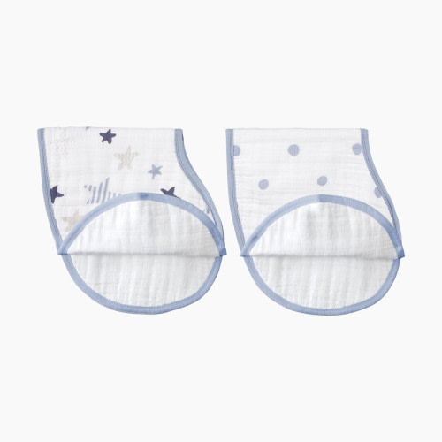 Aden + Anais Classic Burpy Bib (2 Pack) - Rock Star