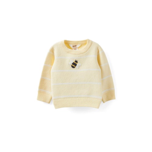 Baby Organic Knit Sweater, 6-12M