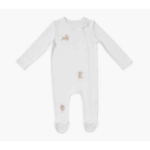 Pima Cotton Bunny Nursery Pajama | Pottery Barn Kids