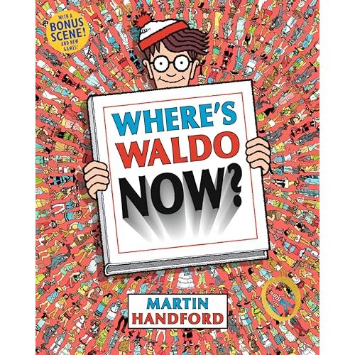 Where's Waldo Now?: (A Hidden Object Activity Book with Search & Find Puzzles and Spot-the-Difference Game - a Perfect Gift & Travel Companion for All Ages)