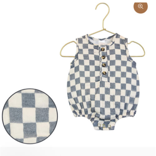 Cloud Muslin™ Bubble Romper - Miles
