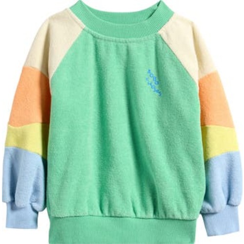 Colorblock Terry Cloth Sweatshirt, 9M