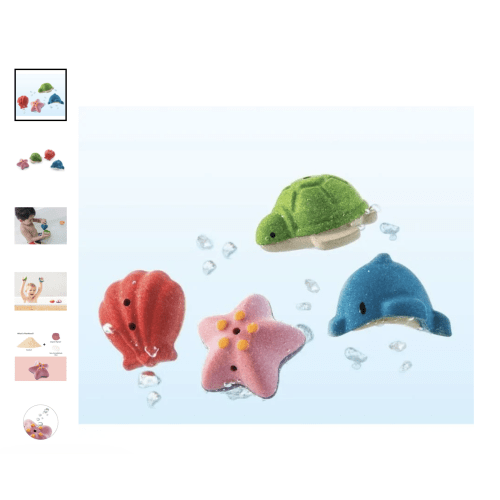 Plan Toys Sea Life Bath Set