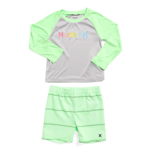 Infant Boys 2pc Long Sleeve Rash Guard Swim Set | Baby Boys (0-24m) | Marshalls