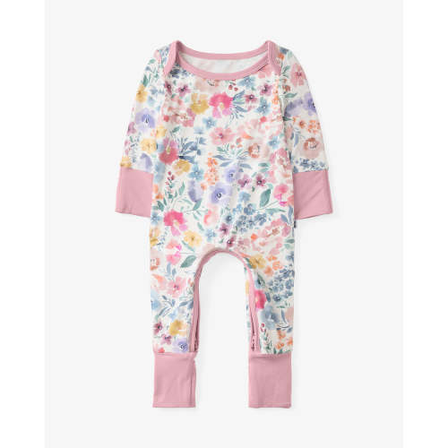 Tiny Blooms Crescent Zippy – Little Sleepies