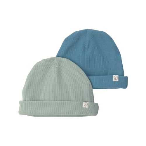 Little Planet by Carter's Unisex Baby 2-Pack Caps Made with Organic Cotton