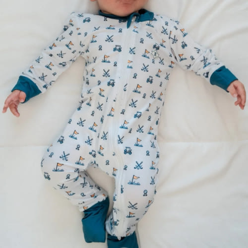 Baby Zip Up - Hole in One – BURLEBO