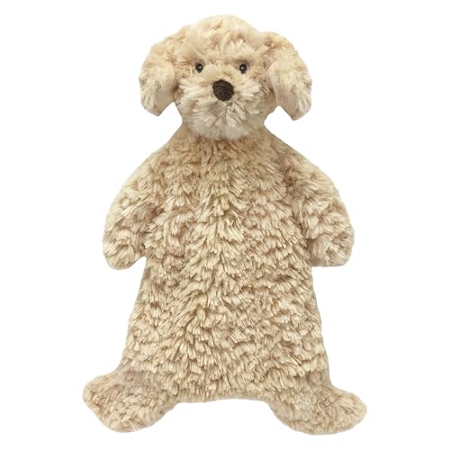 MON AMI Puppy Plush Lovey, 13-Inch Soft Security Blanket for Babies Gift