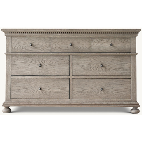 Jameson Wide Dresser | RH Baby & Child Antiqued Grey Oak