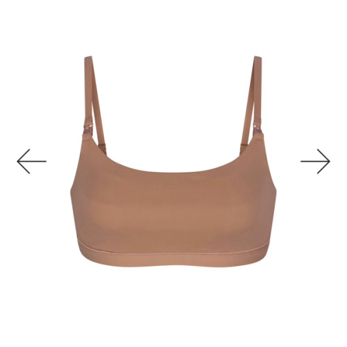 FITS EVERYBODY MATERNITY NURSING SCOOP BRALETTE | ONYX | SKIMS