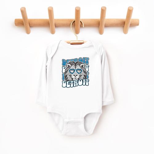 Detroit Lions Infant Onesie: Game Day Football Shirt