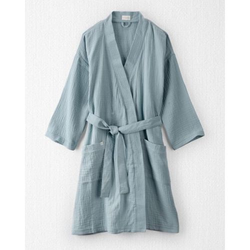 Adult Organic Cotton Gauze Robe - Little Planet | Carter's