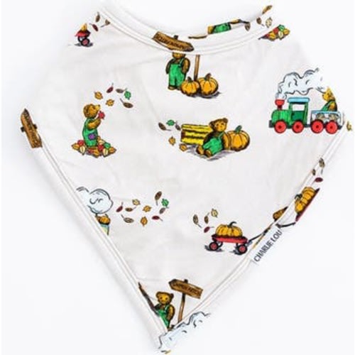 Corduroy Adjustable Snap Bib