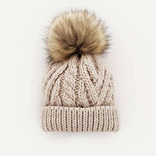 Pom Pom Beanie Hat
