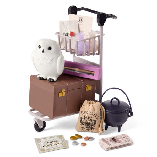 Harry Potter ™ Hogwarts Express ™ Wizard Accessories with Owl for 18-inch Dolls Toys Kids 5 Years +