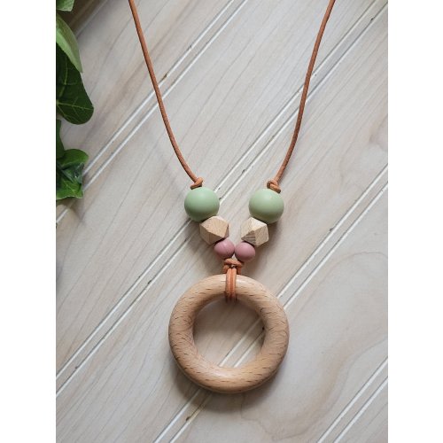 Silicone nursing/breastfeeding necklace, sensory necklace, fidget necklace, mama necklace