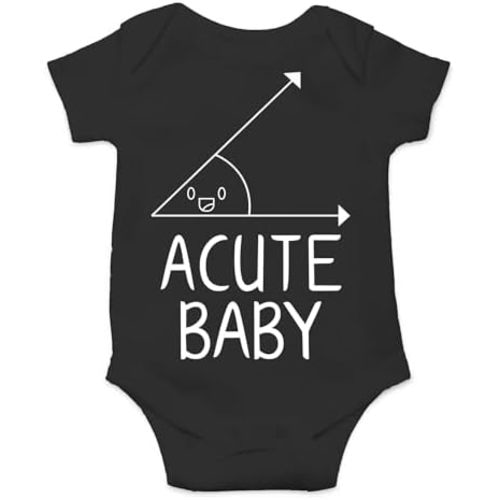 AW Fashions Acute Baby Baby Bodysuit Cute Newborn Announcement Outfit, Perfect for Baby Showers Gril Boy