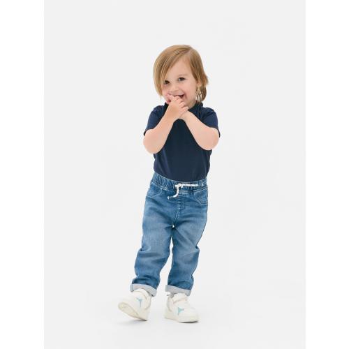 Turn-Up Sweatpant Jeans