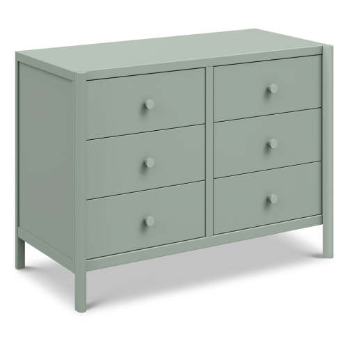 Birdie 6-Drawer Dresser - Light Sage