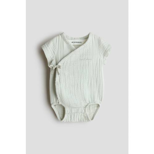 COTTON MUSLIN BODYSUIT