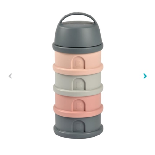 Formula & Snack Container - Mineral grey /pink | BEABA | USA