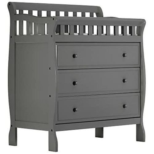 Dream On Me, Marcus Changing Table and Dresser, Storm Grey