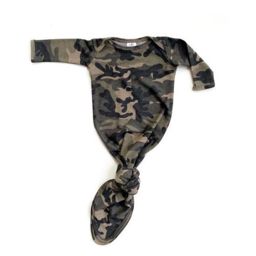 Millie & Roo Knot Gown - Dark Camo