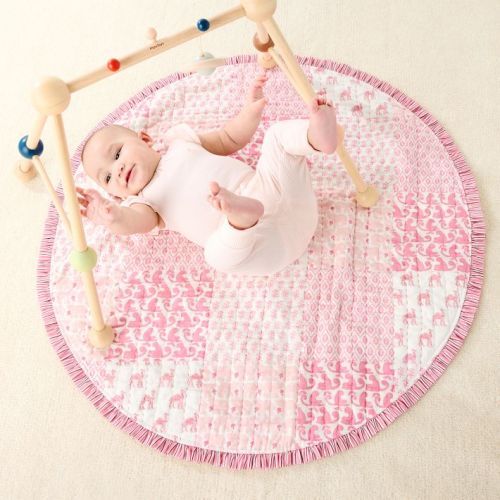 Patchwork Quilted Play Mat