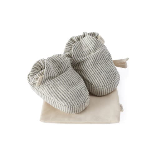 Organic Cotton Railroad Bootie, 0-3 Months
- Only 1 left