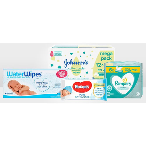 Fragrance free baby wipes