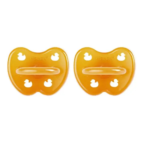 Hevea - Symmetrical teats in natural rubber - Set of 2