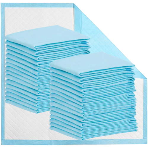 Buyockss 36" x 32" Disposable Bed Pads 35 Counts XXL Incontinence Pee Pads for Adults Heavy Absorbency Fluff