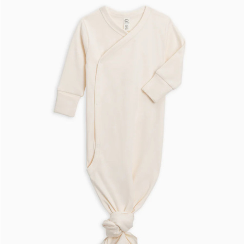 Indy Kimono Gown - NB - Ivory