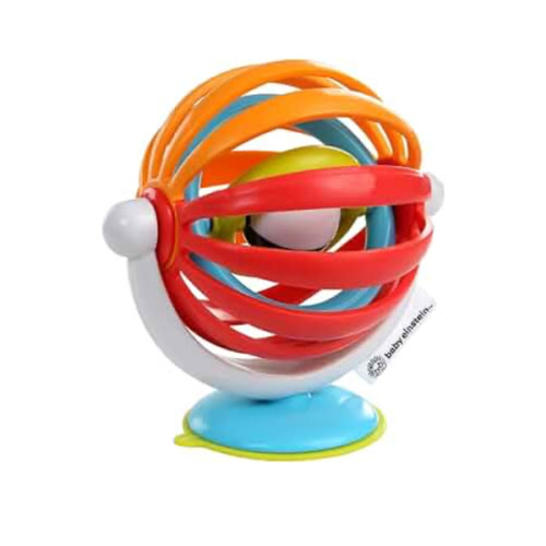 Baby Einstein Sticky Spinner BPA-Free High Chair Activity Toy, Ages 3 Months+