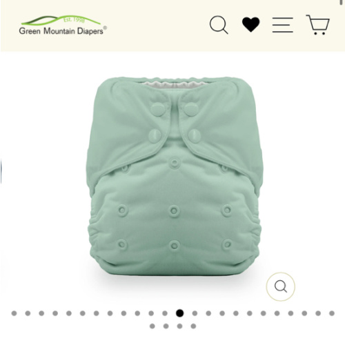 Thirsties Natural One-Size All-in-One Diaper - Snaps