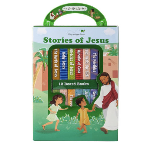 My Little Library: Stories of Jesus (12 Board Books)